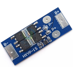 HXYP-1S-5020 Placa de prote&ccedil;&atilde;o para bateria de l&iacute;tio 1S 3,7 V, pads de solda afixados sem folha de n&iacute;quel