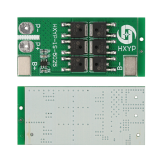 HXYP-1S-5025 Placa de prote&ccedil;&atilde;o de bateria 1S 3,7V com pads de solda afixados em folha de n&iacute;quel, Shield Arduino