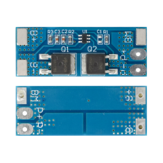 HX-2S-D01 Placa de prote&ccedil;&atilde;o de bateria Li‑ion 2S 7,4V para c&eacute;lulas 18650, Shield Arduino