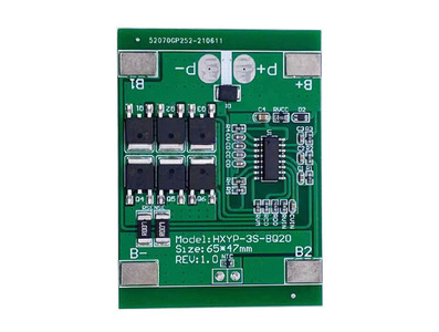 Shield para Arduino HXYP-3S-BQ20 3S, placa de prote&ccedil;&atilde;o de bateria para c&eacute;lulas 18650 11,1V 12V 12,6V 3,7V - Imagem 1