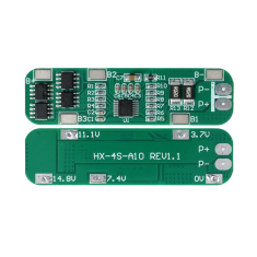 HX-4S-A10 Shield para Arduino Placa de prote&ccedil;&atilde;o para bateria de l&iacute;tio 4S 14,8V, evita sobrecarga, descarga excessiva e curto-cir