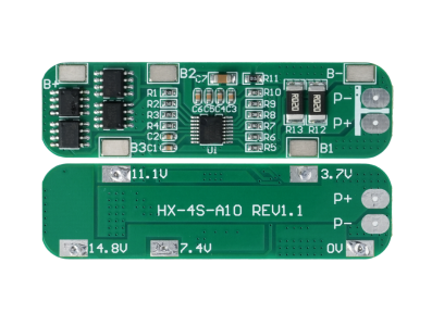 HX-4S-A10 Shield para Arduino Placa de prote&ccedil;&atilde;o para bateria de l&iacute;tio 4S 14,8V, evita sobrecarga, descarga excessiva e curto-cir - Imagem 1
