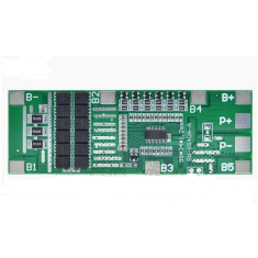Shield Arduino placa de prote&ccedil;&atilde;o para bateria Li-Ion 6S 24V 40A (18650)