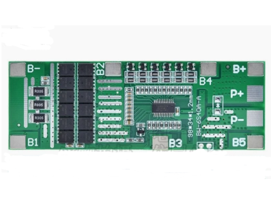 Shield Arduino placa de prote&ccedil;&atilde;o para bateria Li-Ion 6S 24V 40A (18650) - Imagem 1