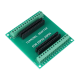 Adaptador terminal 30 pinos para ESP32, verde, tipo Shield Arduino - Thumb - 1