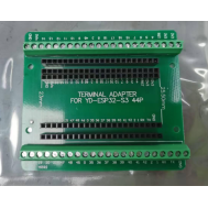 Adaptador de Terminais ESP32-S 44 pinos, verde (Shield Arduino)