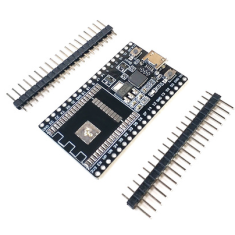Placa base de desenvolvimento ESP32-DEVKITC, shield Arduino, preta