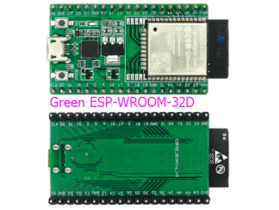 Shield Arduino ESP32-DEVKITC verde, placa base de desenvolvimento para ESP32-WROOM-32D - Imagem 1