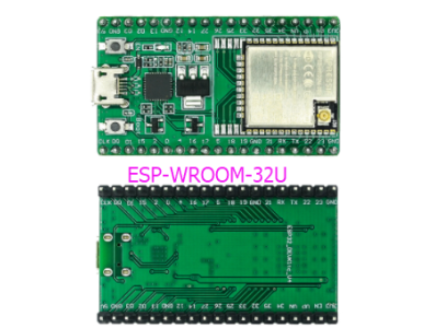 Shield Arduino Verde ESP32-DEVKITC Placa base para m&oacute;dulo ESP32-WROOM-32U - Imagem 1