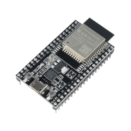 Shield base de desenvolvimento preto para ESP32-DEVKITC para m&oacute;dulo ESP32-WROOM-32D