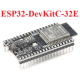 Base de desenvolvimento ESP32-DEVKITC preta com m&oacute;dulo ESP32-WROOM-32E 4MB Flash - Thumb - 1