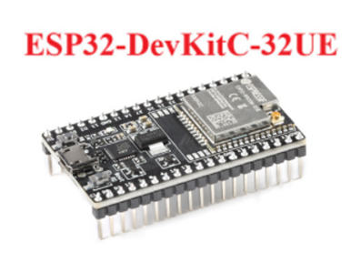 Placa base de desenvolvimento preta ESP32-DEVKITC compat&iacute;vel com ESP32-WROOM-32UE 4MB Flash, Shield Arduino - Imagem 1