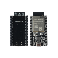 Placa de Desenvolvimento ESP32-DEVKITC preta para m&oacute;dulo ESP32‑WROVER‑B 4MB Flash