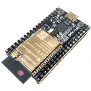 Shield placa base ESP32-DEVKITC preta para ESP32-WROVER-IB 4MB Flash