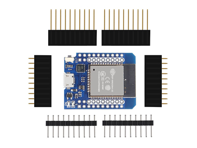 Shield Arduino LIVE D1 Mini ESP32 CH9102 WiFi e Bluetooth Internet of Things, baseado em ESP8266, totalmente funcional com pinos - Imagem 1