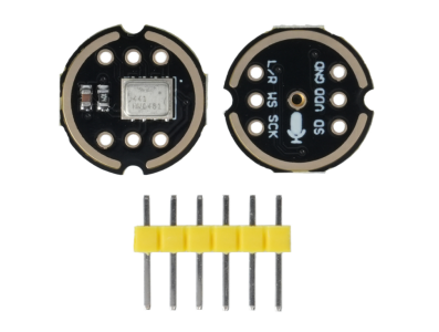 M&oacute;dulo microfone omnidirecional INMP441 I2S sem solda para Shield Arduino - Imagem 1