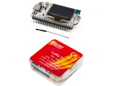 M&oacute;dulo ESP32-S3 com SX1262, display OLED 0,96'' azul, Bluetooth e Wi‑Fi, Shield Arduino com antena - Imagem 4