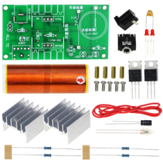 Kit Fa&ccedil;a Voc&ecirc; Mesmo Mini Bobina de Tesla 40&times;80 mm 15 W Shield para Arduino