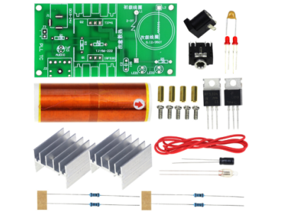 Kit Fa&ccedil;a Voc&ecirc; Mesmo Mini Bobina de Tesla 40&times;80 mm 15 W Shield para Arduino - Imagem 1