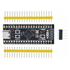 Shield Arduino Placa de Desenvolvimento STM32F411CEU6 Preta N&atilde;o Soldada Type-C