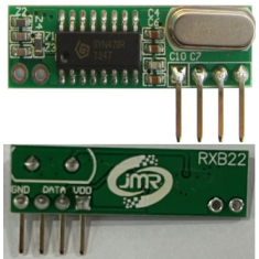 M&oacute;dulo receptor RXB22 315 MHz ASK superheter&oacute;dino para Shield Arduino