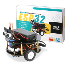 Kit Carro Turtle Inteligente ESP32 V2.0 com controle por app via Wi‑Fi