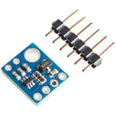 M&oacute;dulo GY-6180 VL6180X Azul sem solda, sensor de luz, medi&ccedil;&atilde;o de dist&acirc;ncia e reconhecimento de gestos, Shield Arduino