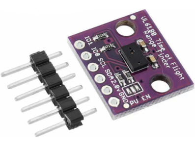 Shield Arduino placa de desenvolvimento roxa MCU-6180 (VL6180), sensor de proximidade, luz ambiente e reconhecimento de gestos,  - Imagem 1