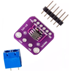 M&oacute;dulo sensor de corrente GY-471 MAX471 3A sem soldar para Shield Arduino