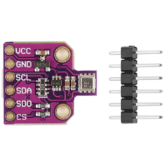 Shield Arduino BME680 CJMCU-680, m&oacute;dulo de desenvolvimento com sensor digital de temperatura, umidade e press&atilde;o para alta altitu