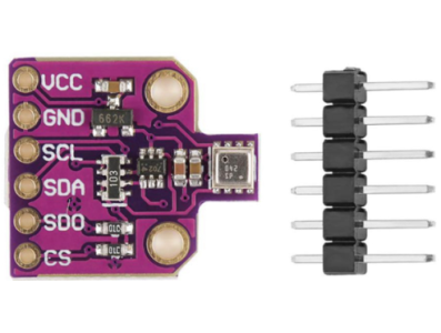 Shield Arduino BME680 CJMCU-680, m&oacute;dulo de desenvolvimento com sensor digital de temperatura, umidade e press&atilde;o para alta altitu - Imagem 1