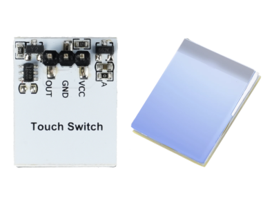 M&oacute;dulo de bot&otilde;es de toque capacitivo azul S&eacute;rie HTTM, 2,7 V a 6 V, Shield Arduino (AH) - Imagem 1