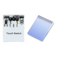 M&oacute;dulo de bot&otilde;es de toque capacitivo azul S&eacute;rie HTTM, 2,7 V a 6 V, Shield Arduino (AH)