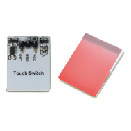 M&oacute;dulo de Bot&otilde;es de Toque Capacitivo HTTM S&eacute;rie Vermelho 2.7V-6V