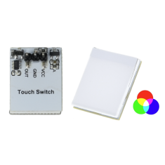 M&oacute;dulo Shield para Arduino RGB S&eacute;rie HTTM com Bot&otilde;es Touch Capacitivo 2,7 V a 6 V