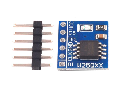 M&oacute;dulo Flash W25Q64 64 Mbit SPI (Shield Arduino) - Imagem 1