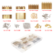 Kit com 210 pe&ccedil;as de parafusos, fixadores e espa&ccedil;adores - Thumb - 7