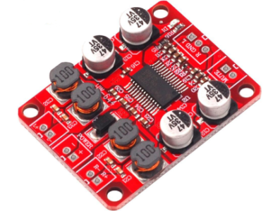 Shield amplificador digital TPA3110 2x15W est&eacute;reo DC 12V 2A - Imagem 1