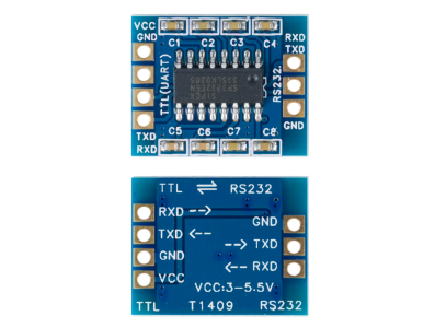 Shield Arduino Serial RS232 TTL para RS232 SP3232 EXAR, cabo e contatos banhados a ouro - Imagem 1