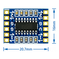 Kit 5 M&oacute;dulos Shield Arduino RS232 para TTL e TTL para RS232 com Chip EXAR SP3232, cabo serial e placa banhada a ouro