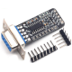 Shield conversor RS232 para TTL - Adaptador de porta serial e m&oacute;dulo de comunica&ccedil;&atilde;o para Arduino - Thumb - 1