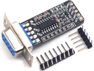 Shield conversor RS232 para TTL - Adaptador de porta serial e m&oacute;dulo de comunica&ccedil;&atilde;o para Arduino - Imagem 1