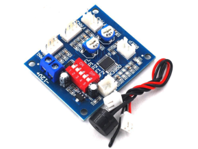 Shield para Arduino controlador PWM 12V de velocidade para ventoinha DC com sonda de temperatura e alarme de alta temperatura - Imagem 1