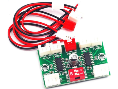 XH-A156 PAM8403 placa amplificadora de &aacute;udio digital 4 canais DC 5V 3W&times;4 - Imagem 1
