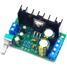 M&oacute;dulo amplificador de &aacute;udio mono TDA2050 DC 12 a 24 V 5 a 120 W para Shield Arduino