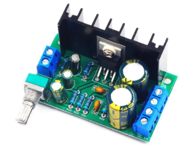 M&oacute;dulo amplificador de &aacute;udio mono TDA2050 DC 12 a 24 V 5 a 120 W para Shield Arduino - Imagem 1