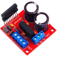M&oacute;dulo amplificador TDA1521 2.0 canal duplo 2x15W com circuito retificador e filtro DIY