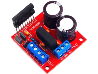 M&oacute;dulo amplificador TDA1521 2.0 canal duplo 2x15W com circuito retificador e filtro DIY - Imagem 1