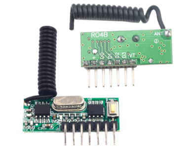 M&oacute;dulo receptor sem fio R04B 315mHz para Shield Arduino - Imagem 1