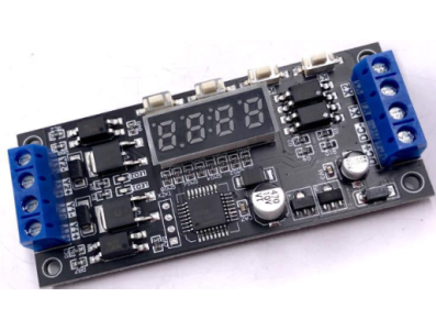 Shield Arduino - Placa Timer de Ciclo e Retardo Digital com Duplo MOSFET, LED e Trigger de Rel&eacute; DC7-30V (12/24V) - Imagem 1